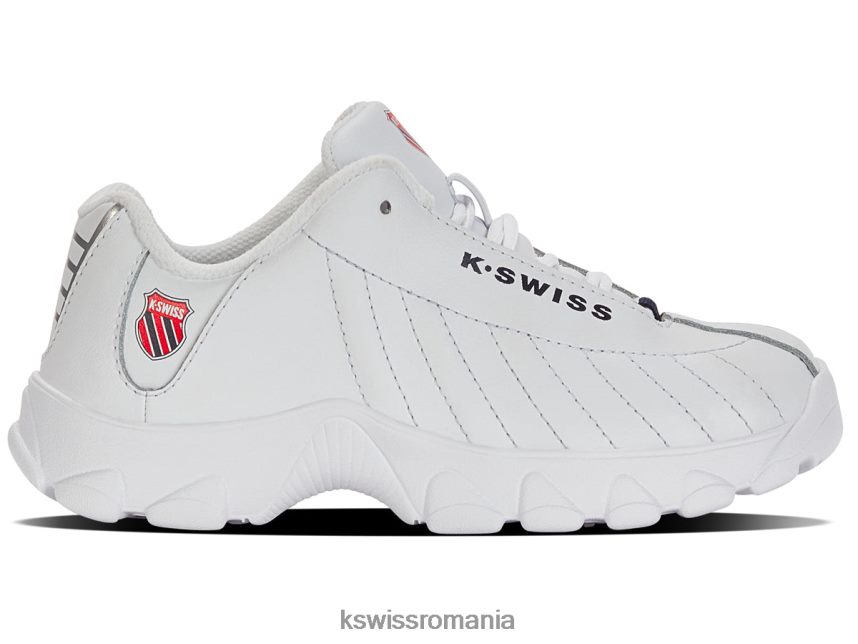 K-Swiss copii st329 4L4RPL612 încălţăminte alb/marinier/rosu